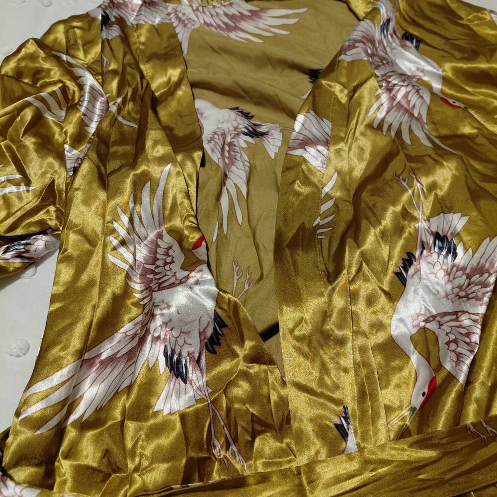 Beautiful Satin Robe! - Picture 3 of 4